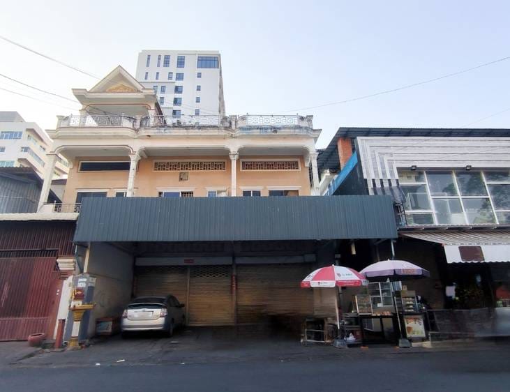 CommercialShophouse出租，位于Toul Svay Prey 2镇, 波哥堪, 金边