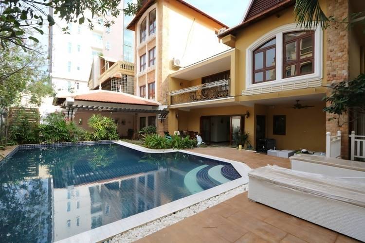 BKK 1, Boeng Keng Kang, Phnom Penhの別荘賃貸物件