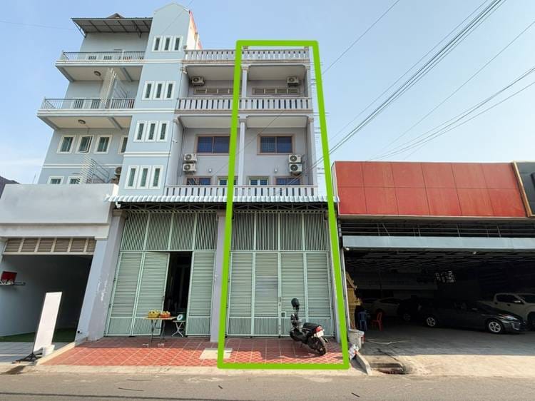 Maison-boutique À louer à Tuek L'ak 2, Toul Kork, Phnom Penh