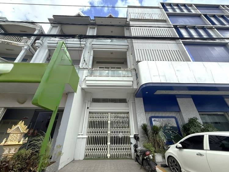 Shophouse For Rent in Tuol Sangkae 2, Russey Keo, Phnom Penh