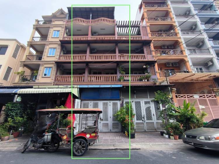 Shophouse For Rent in BKK 2, Boeng Keng Kang, Phnom Penh