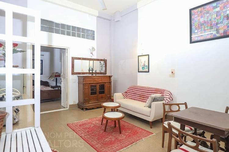 Maison mitoyenne À louer à Tonle Bassac, Chamkarmon, Phnom Penh