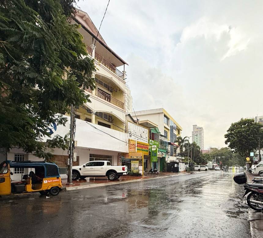 Shophouse K pronájmu in Phsar Thmei III, Daun Penh, Phnom Penh