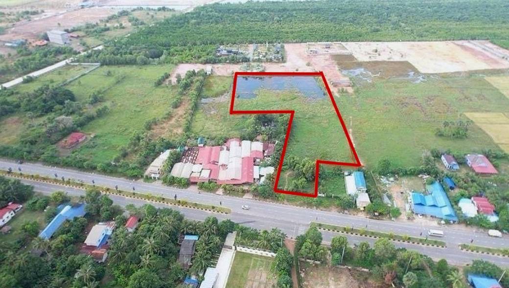 14,041 m² Beach Land at Kep URGENT SALE!! (Negotiable)