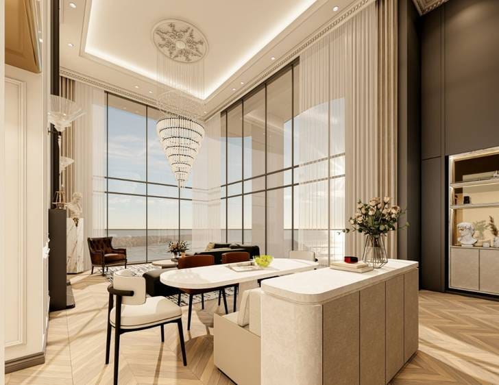 Time Square 10 - Sihanouk Ville Oceanfront | 4 Bedrooms Penthouse For Sale
