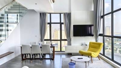 The Peninsula Private Residences | Penthouse Na wynajem z 1 miejscem parkingowym