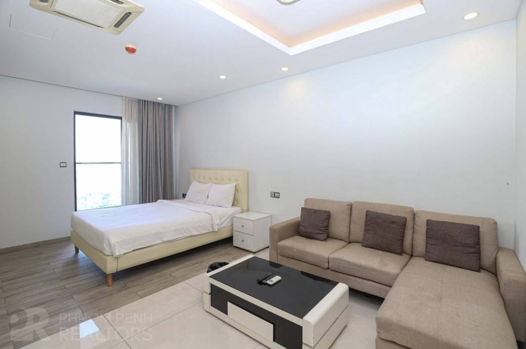 Studio K pronájmu in Tonle Bassac, Chamkarmon, Phnom Penh