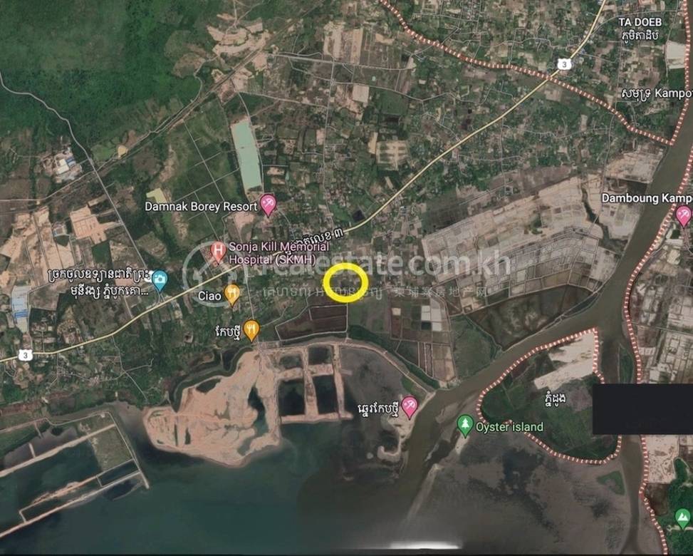 Pozemky Na prodej in Kampot $60,000