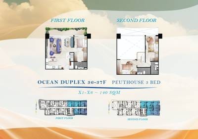 Time Square 10 - Sihanouk Ville Oceanfront | Penthouse À vendre à Sihanoukville $220,500