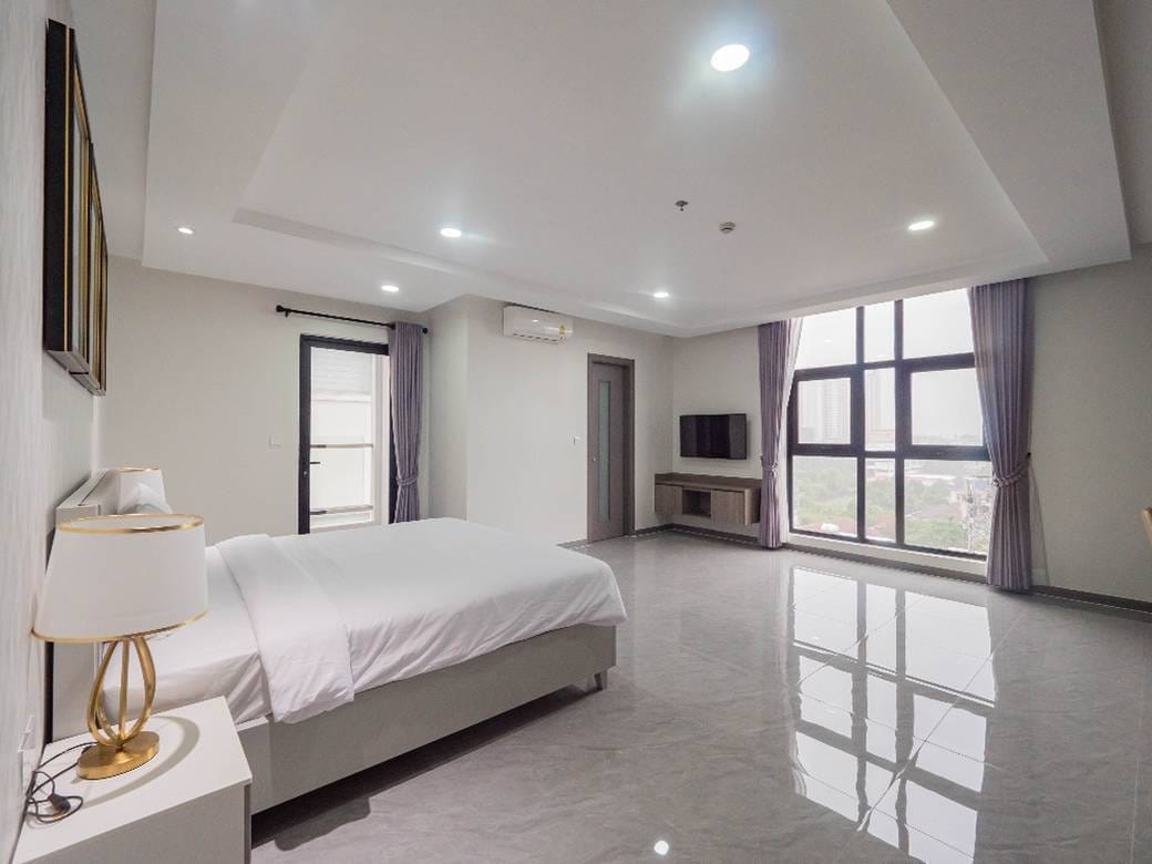 H Resident Chhroy Chongvar | อพาร์ทเม้นท์ สำหรับเช่า พื้นที่ใช้สอย 57-155 ตร.ม. ใน Chroy Changvar