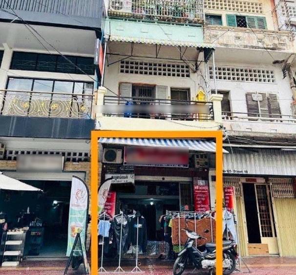Chey Chumneah, Daun Penh, Phnom Penh에 있는 상가주택 매매