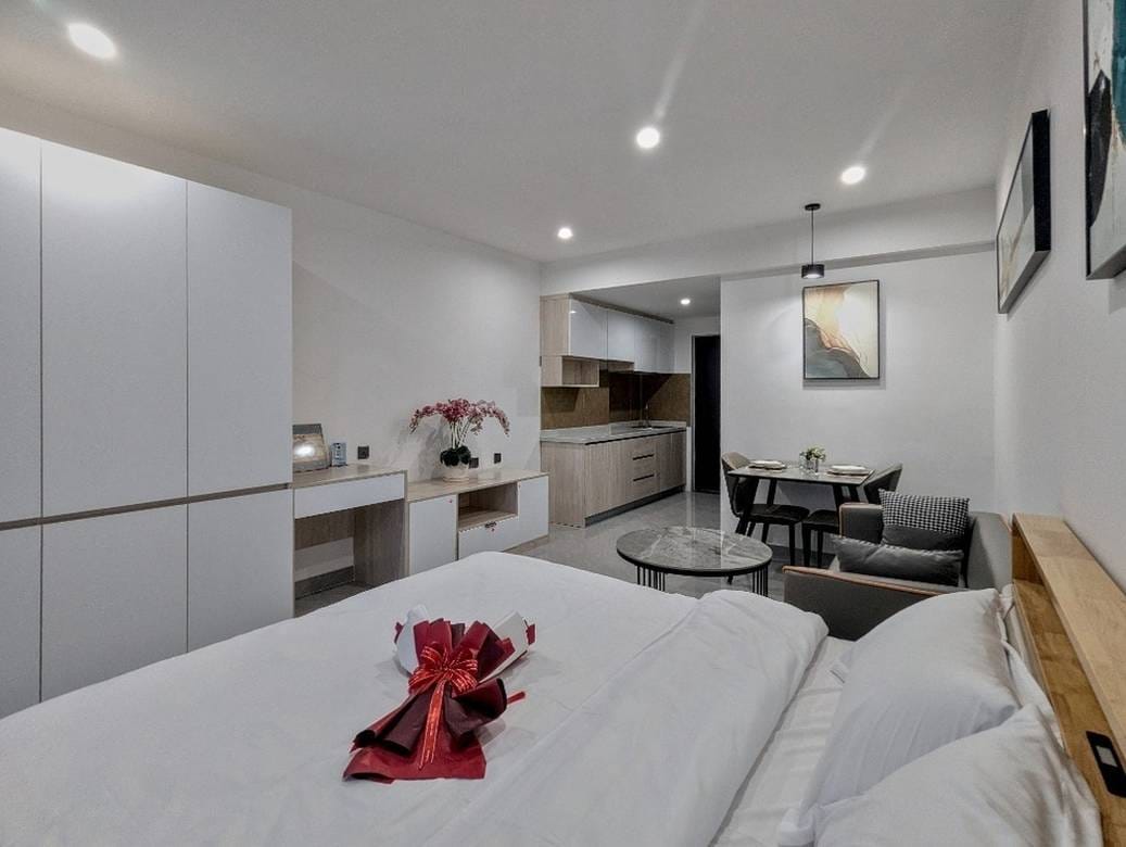 Real Hope Condo | Studio K pronájmu in Chamkarmon $500