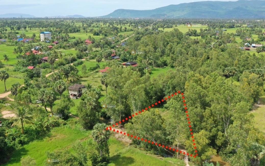 Lot For Sale in Prey Khmum, Tuek Chhou, Kampot