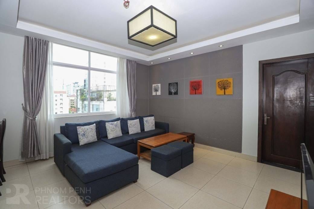 套房出租，位于万景岗1分区（BKK1), 波哥堪, 金边