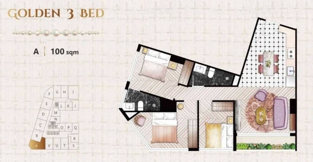 Time Square 7 | 4-13 sqm Living Size Condo Na prodej in Toul Kork