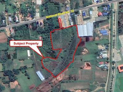 土地出售，位于Kampong Trach Khang Lech县, Kampong Trach县, 贡布