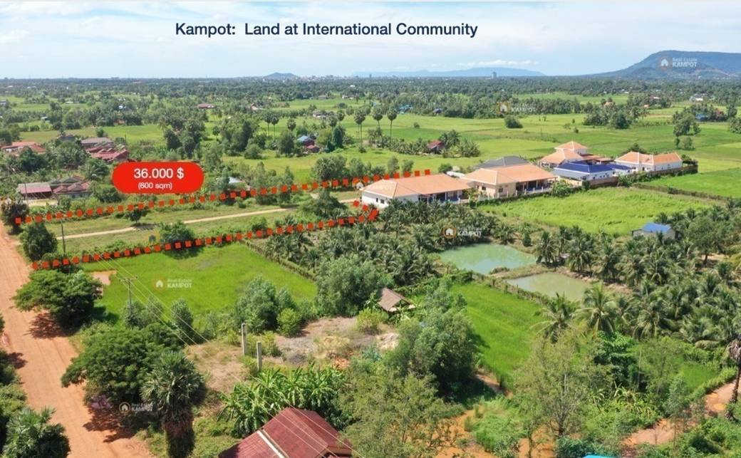 Lot For Sale in Concrete Road 7, Prey Khmum, Tuek Chhou, Kampot