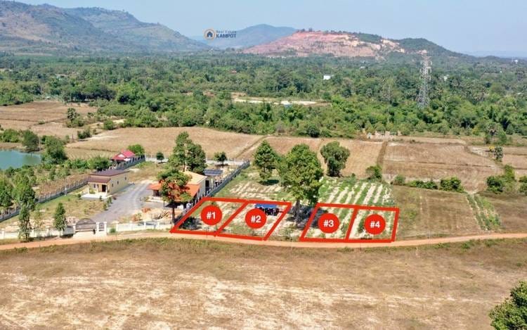 Andoung Khmer, Kampot的土地出售