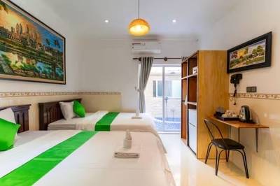 Siem Reap วิลล่า สำหรับเช่า ใน Svay Dankum Siem Reap $1,000
