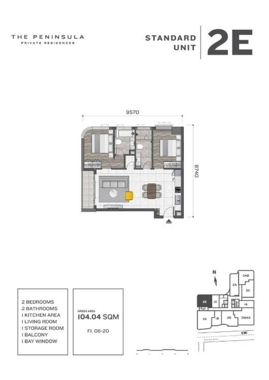 The Peninsula Private Residences | ខុនដូ តម្លៃ $158,000