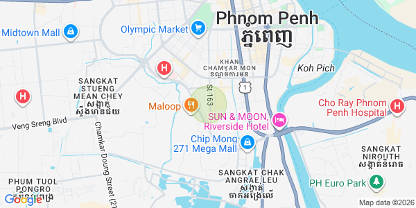 ផែនទី Residence L Boeung Tompun