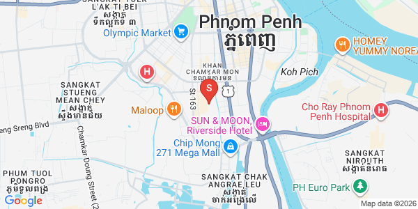 Mapa: Toul Tum Poung 2, Chamkarmon, Phnom Penh