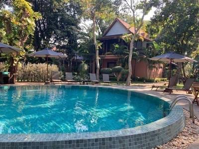 Villa À louer à, Sla Kram, Siem-Réap, Siem-Réap