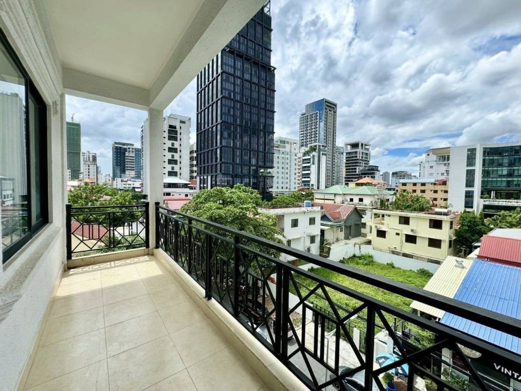 套房出租，位于万景岗1分区（BKK1), 波哥堪, 金边