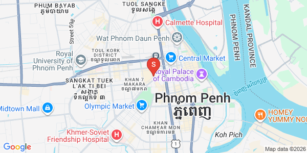 Map of Ou Ruessei 1, 7 Makara, Phnom Penh