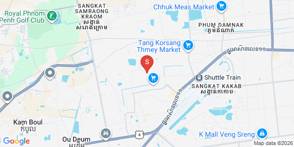 Map of Chaom Chau 3, Por Sen Chey, Phnom Penh