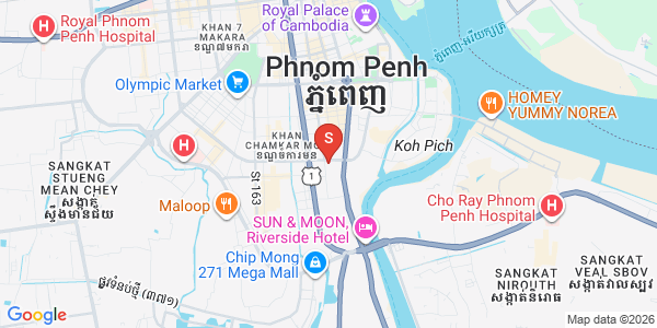 百色河分区, 占卡蒙, 金边地图
