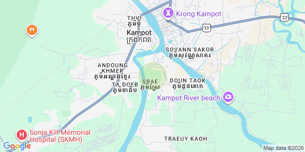 Mapa: Traeuy Kaoh, Kampot