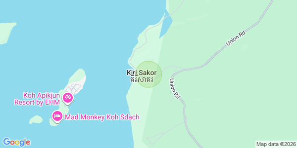 Map of Royal Beach Villa's & Residence