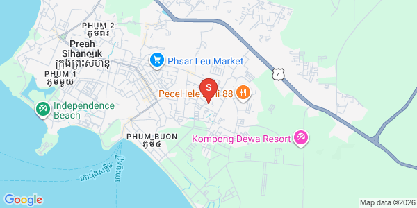 Mapa: Sangkat Buon, Sihanoukville