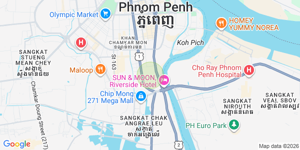 百色河分区, 占卡蒙, 金边地图
