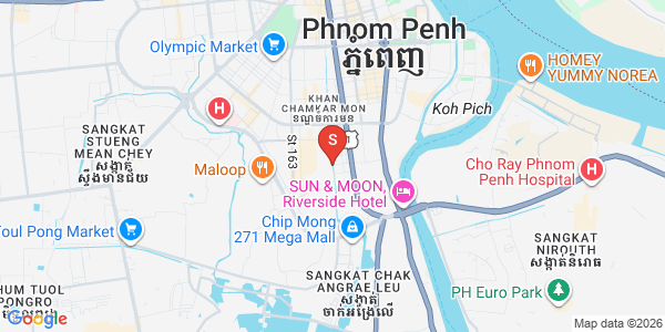 Map of The Penthouse Residence