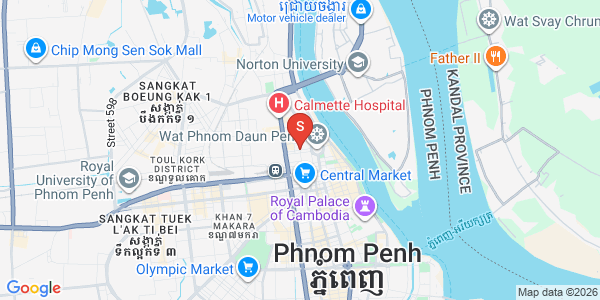 Map of Phnom Penh Thmey, Sen Sok, Phnom Penh