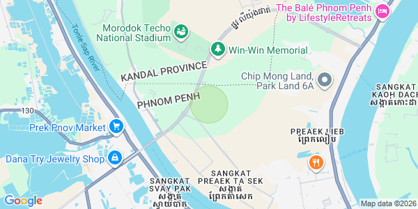 ផែនទី បាក់ខែង, ជ្រោយចង្វារ, ភ្នំពេញ