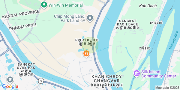 Карта Преэк Либ, Чрой Чангвар, Пномпень