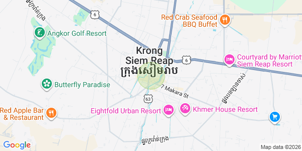 แผนที่ สวายดังกุม, เสียมเรียบ