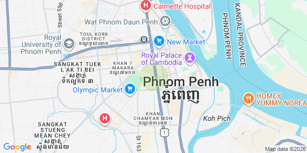 Map of Boeung Prolit, 7 Makara, Phnom Penh