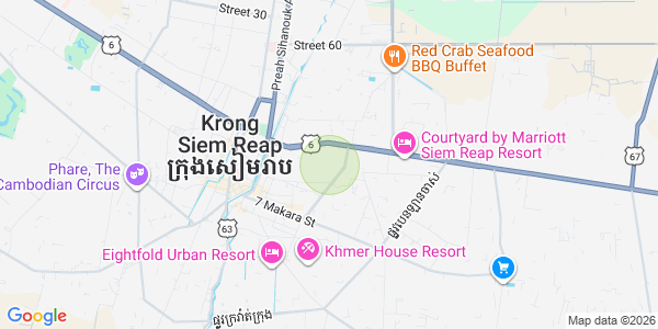 แผนที่ สลากอมเริก, เสียมเรียบ