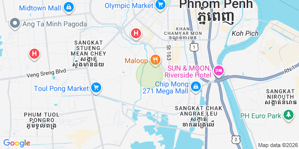 Mapa: Boeung Tumpun 1, Meanchey, Phnom Penh