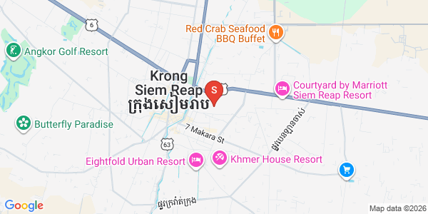 แผนที่ สวายดังกุม, เสียมเรียบ
