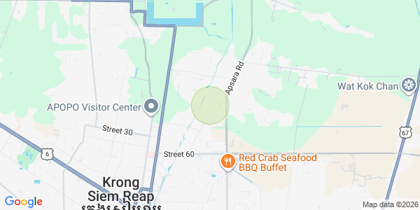 Mapa: Nokor Thum, Siem Reap