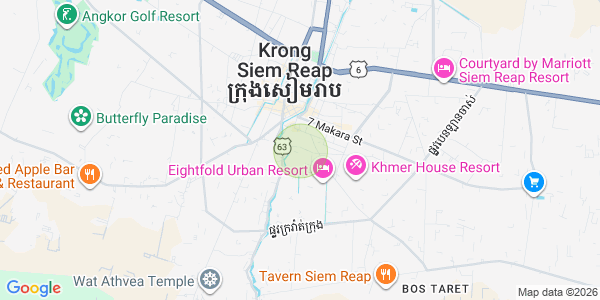 แผนที่ สลากอมเริก, เสียมเรียบ