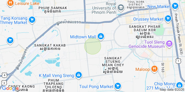 Orkide The Royal Condominiumの地図