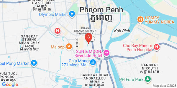 Mapa: Toul Tum Poung 1, Chamkarmon, Phnom Penh