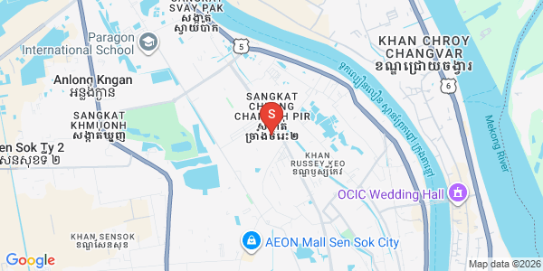 Mapa: Chrang Chamres 2, Russey Keo, Phnom Penh