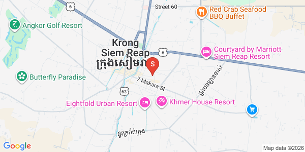 แผนที่ สวายดังกุม, เสียมเรียบ